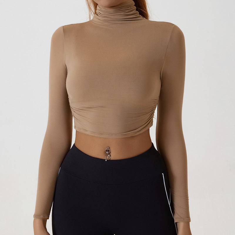 Liana - Langermet Crop Top